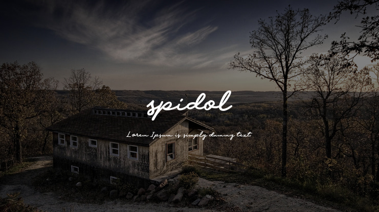 spidol Font