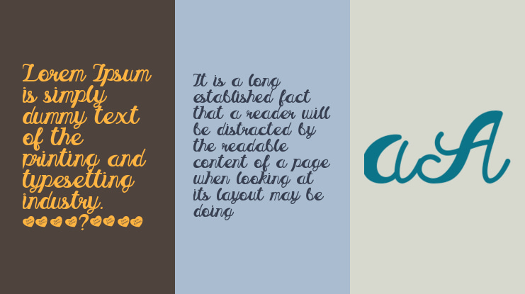 The Secret Love Reg Font Family