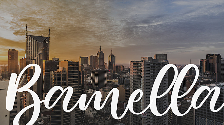 Bamella Font