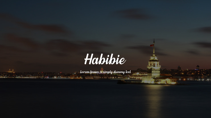 Habibie Font