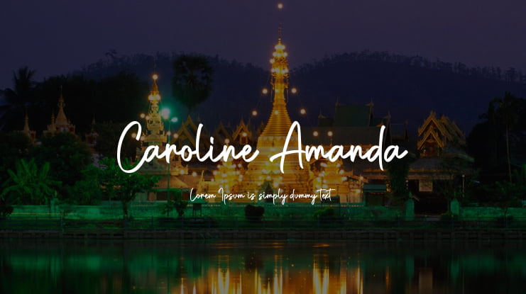 Caroline Amanda Font
