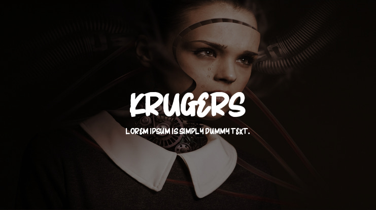 KRUGERS Font
