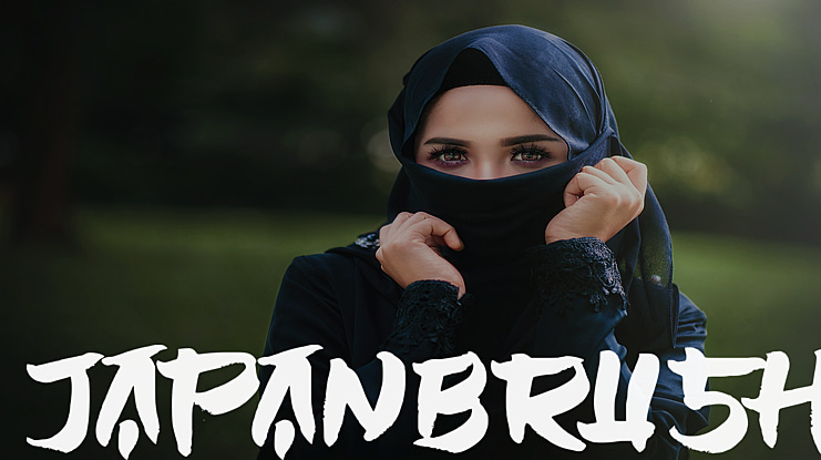 JAPANBRUSH Font