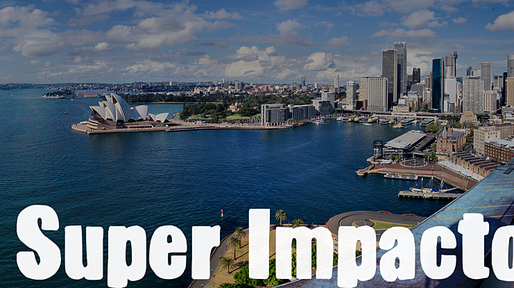 Super Impacto Font