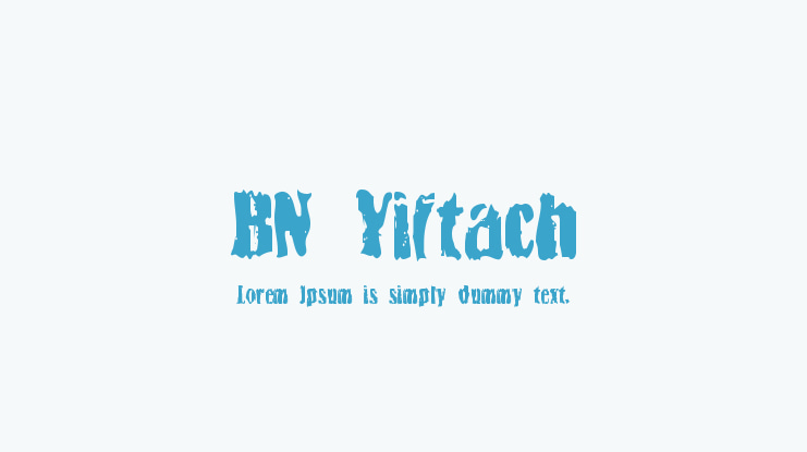 BN Yiftach Font Family