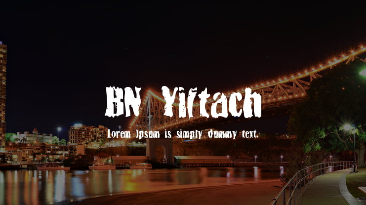 BN Yiftach Font Family