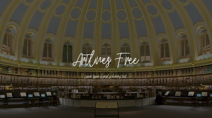 Artlines Free Font