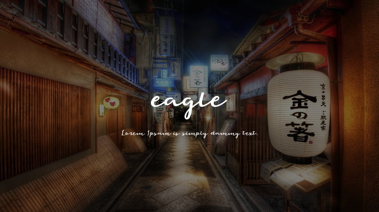 eagle Font