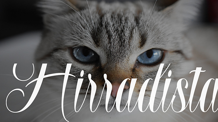 Hirradista Font