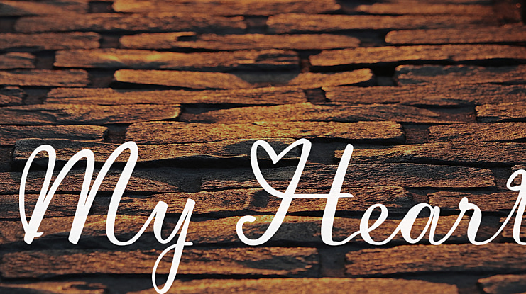My Heart Font