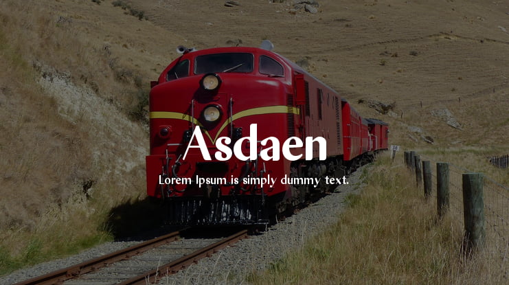Asdaen Font