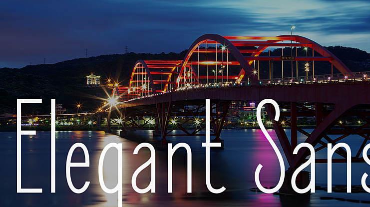 Elegant Sans Font Family