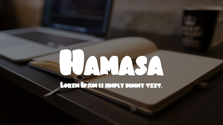 Hamasa Font