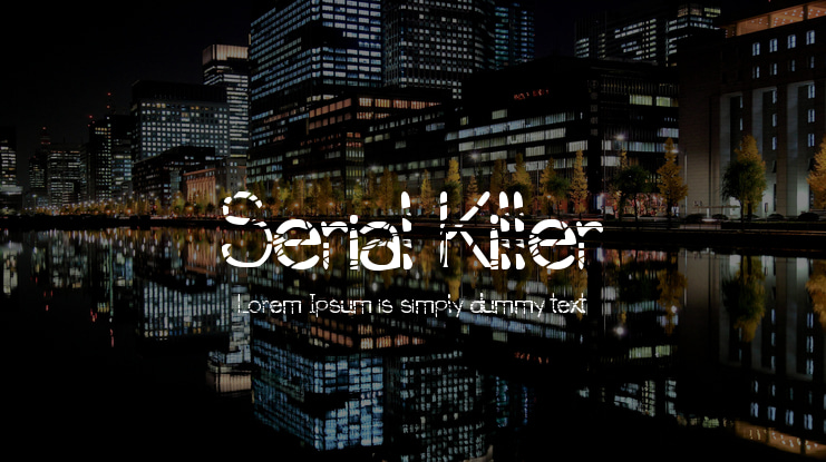 Serial Killer Font