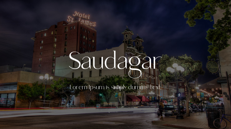 Saudagar Font