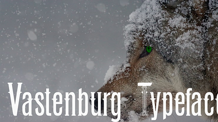 Vastenburg Typeface Font