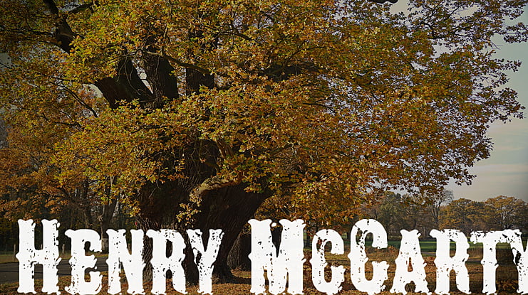 Henry McCarty Font