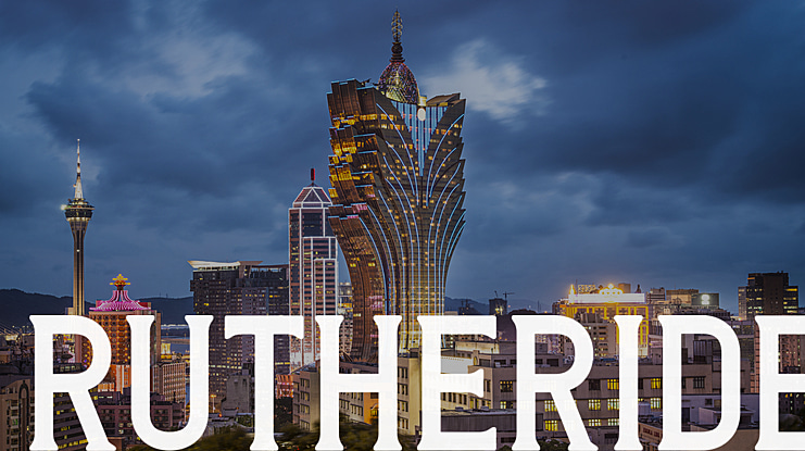 Rutheride Font