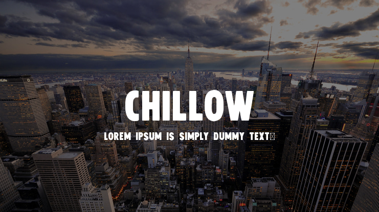 Chillow Font