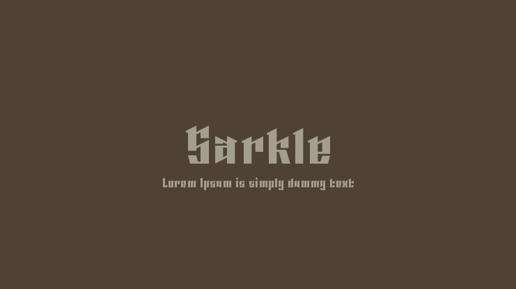 Sarkle Font
