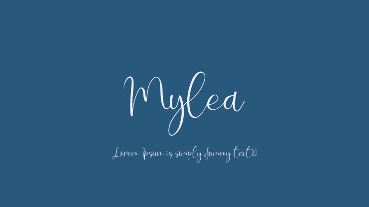 Mylea Font