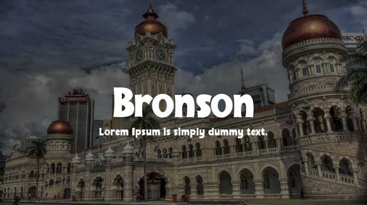 Bronson Font