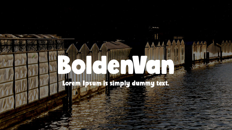 BoldenVan Font