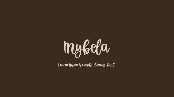 Mybela Font