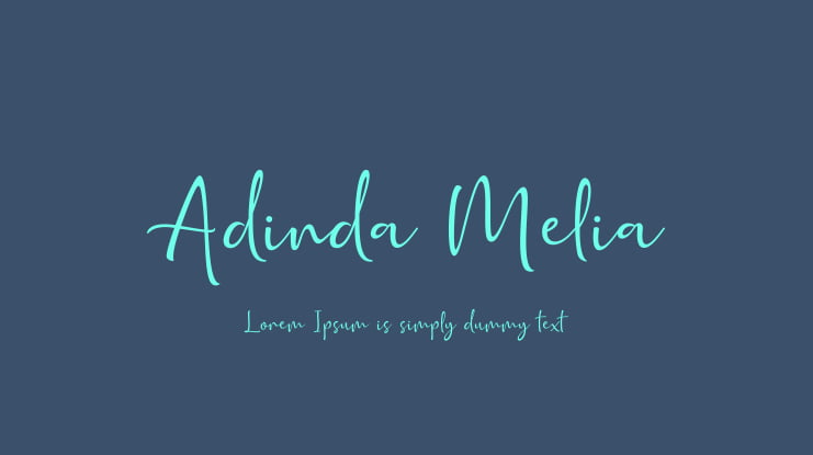Adinda Melia Font