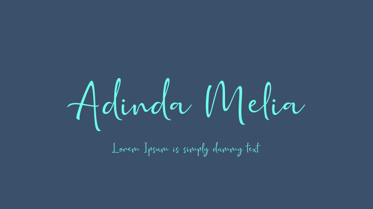 Adinda Melia Font