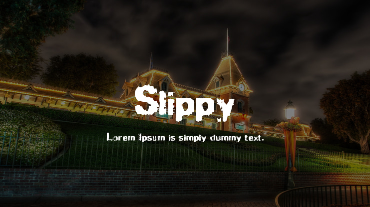 Slippy Font