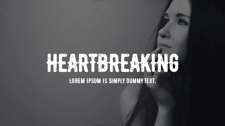 heartbreaking Font