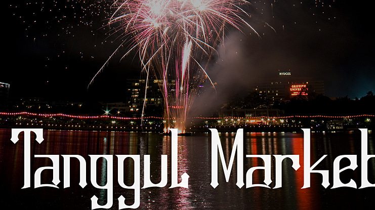 Tanggul Market Font