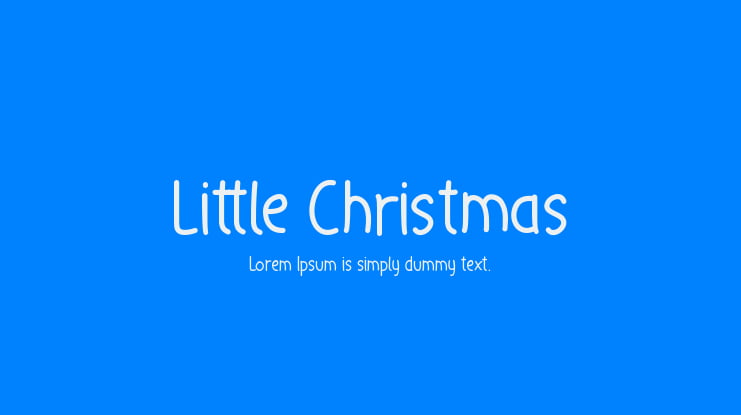 Little Christmas Font