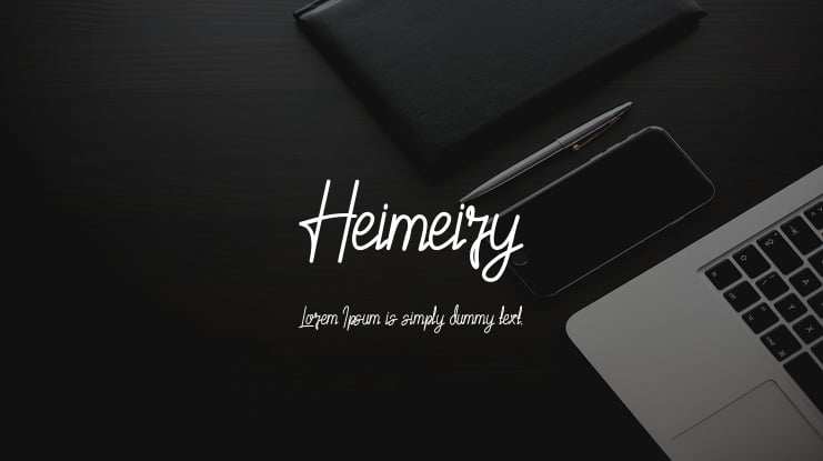 Heimeiry Font