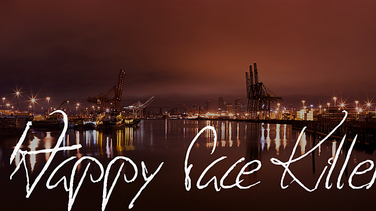 Happy Face Killer Font