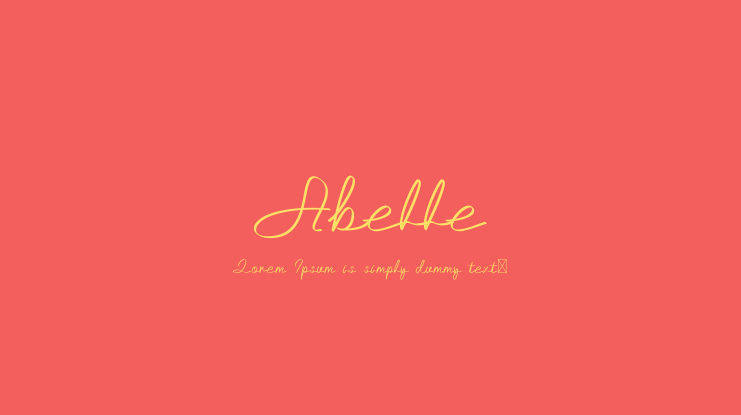 Abelle Font