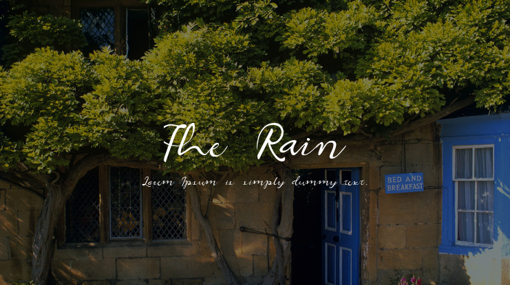 The Rain Font