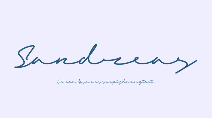 Sandreas Font