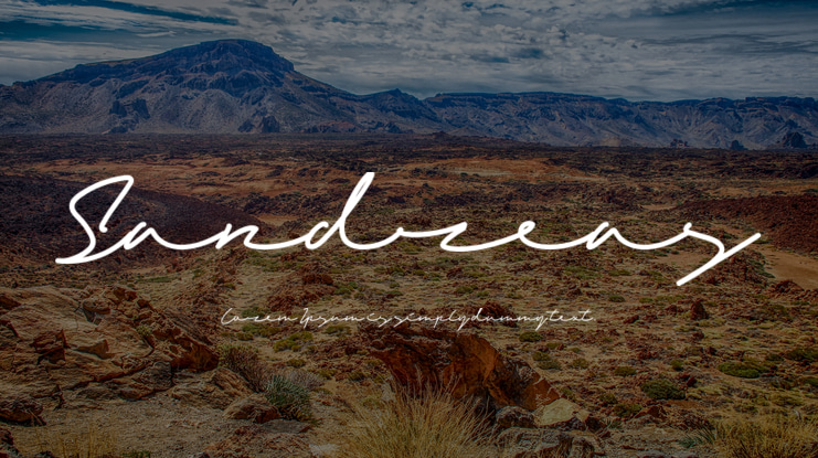 Sandreas Font