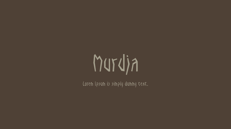 Murdja Font
