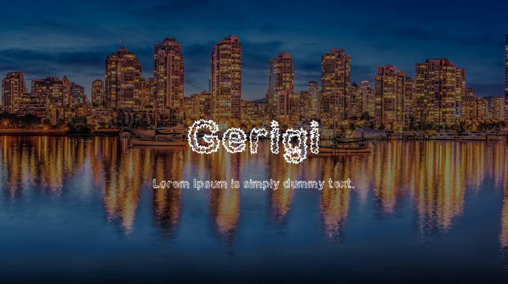Gerigi Font
