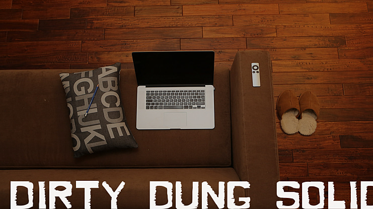 Dirty Dung Font Family