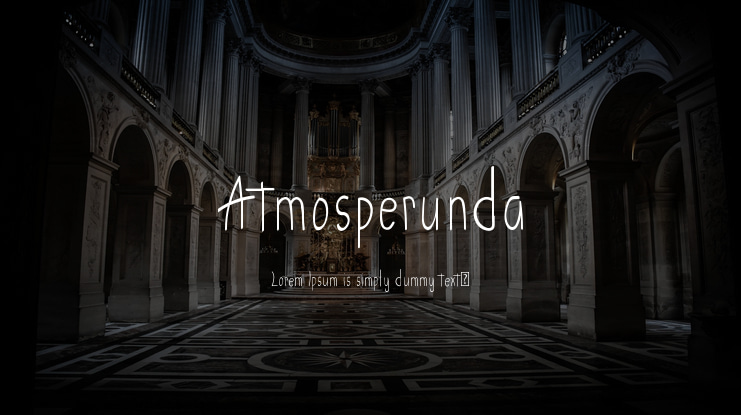 Atmosperunda Font