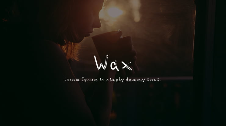Download Free Wax Font Download Free For Desktop Webfont Fonts Typography