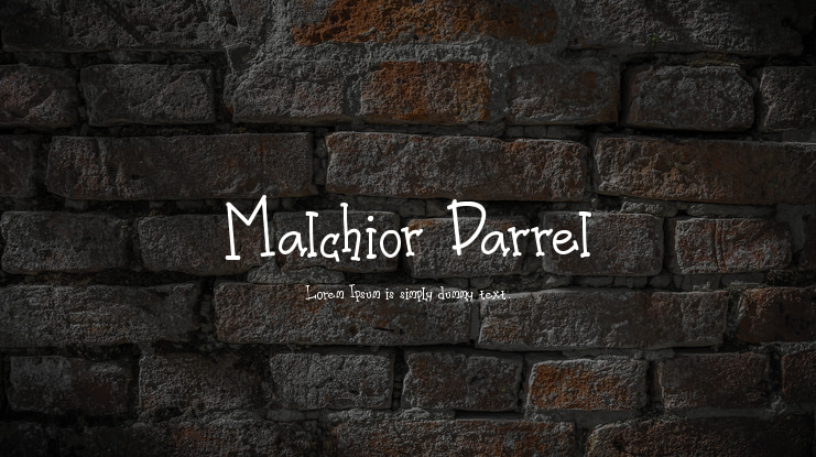 Malchior Darrel Font