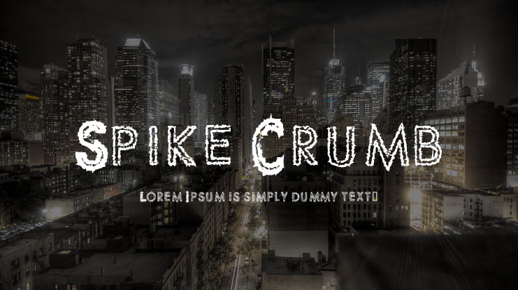 Spike Crumb Font Family