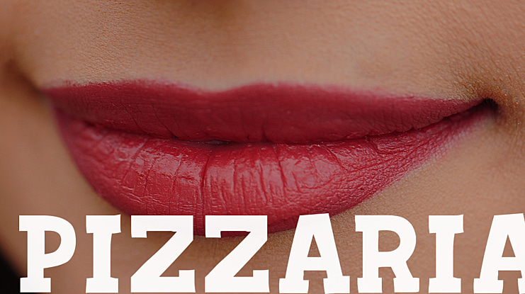 PIZZARIA Font