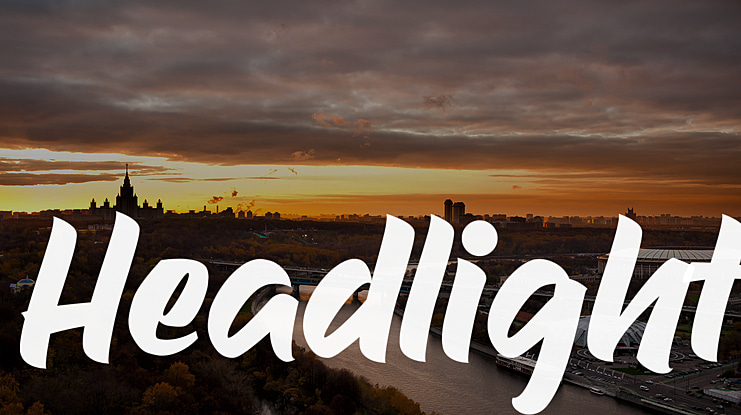 Headlight Font