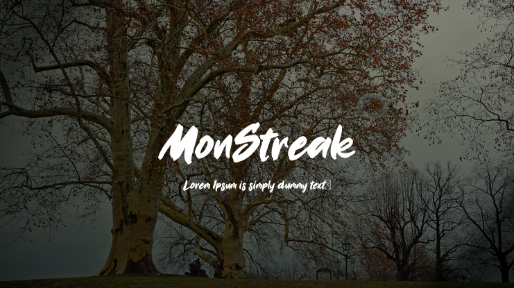 MonStreak Font